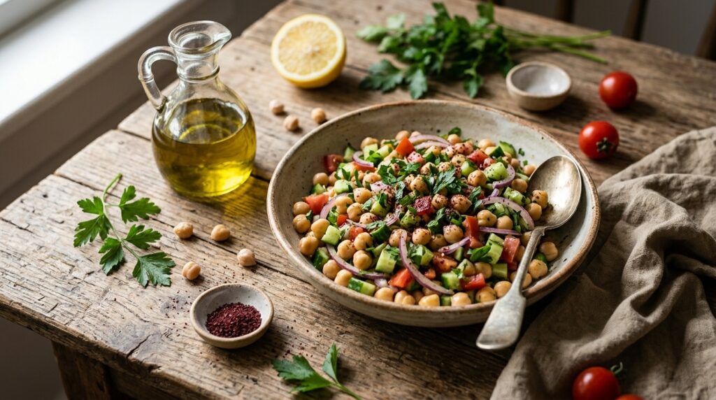 Nohut Salatası Kaç Kalori? Porsiyon Hesabı ve Tarif