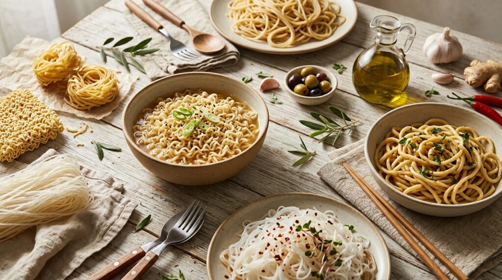 Noodle Kaç Dakikada Pişer? Tür Tür Pişirme Kılavuzu