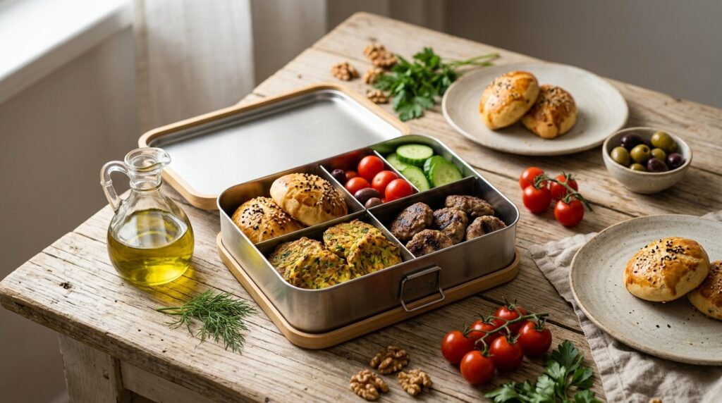 Okul Açılışında Çocuk Lunchbox'ı Kaç Dakikada Pişer
