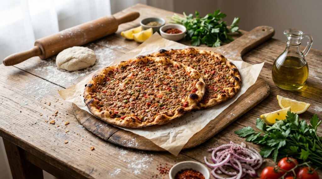 Orijinal Lahmacun Hamuru Kaç Dakikada Pişer? Püf Noktaları