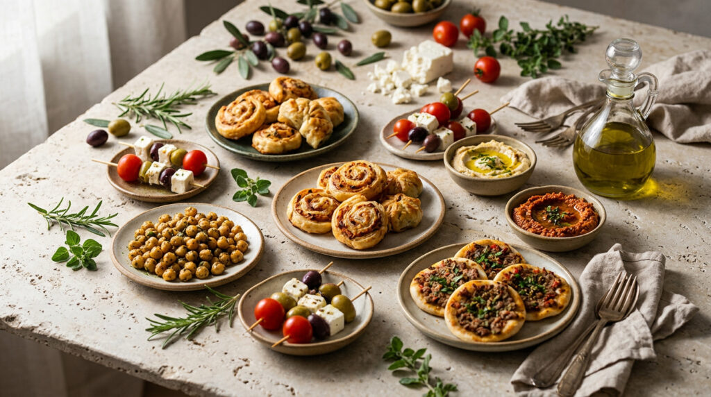 Parti Atıştırmalıkları Tarifleri Kaç Dakikada Pişer?