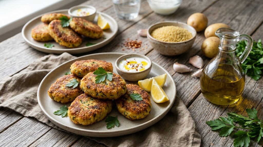 Patates Köftesi: Püre ve Bulgurlu Yöntemlerle Adım Adım