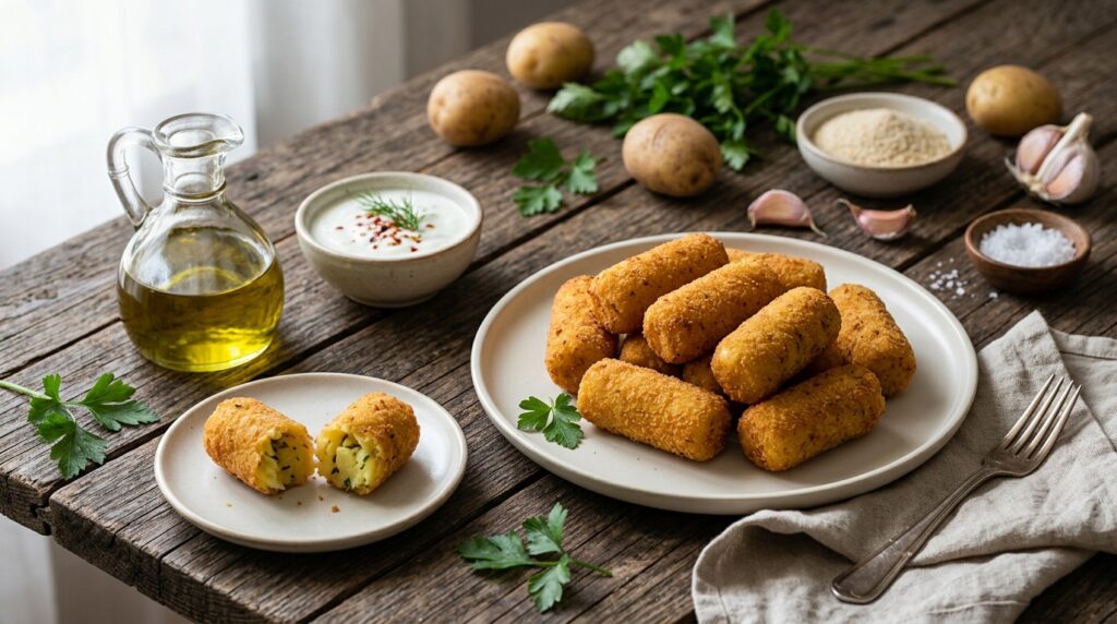 Patates Kroket: Çıtır Dış Yumuşak İç Tarifi