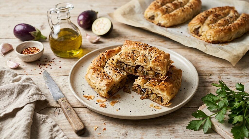 Patlıcanlı Börek: Kızartma ve Pişirme Sıcaklıkları