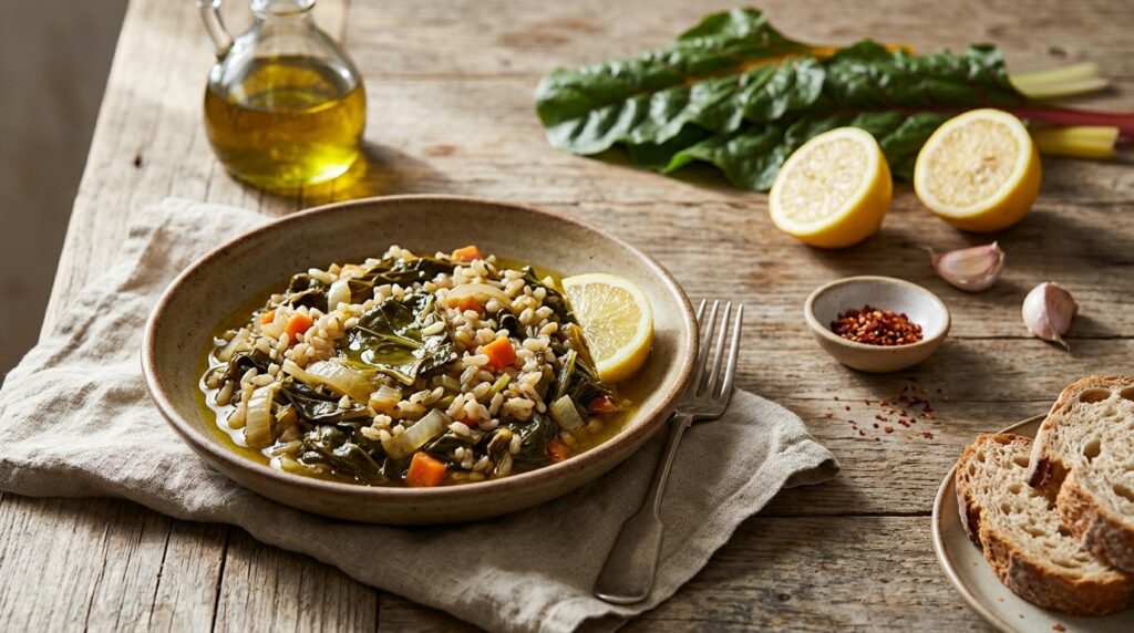 Pazı Yemeği Tarifi – Zeytinyağlı Klasik Türk Mutfağı