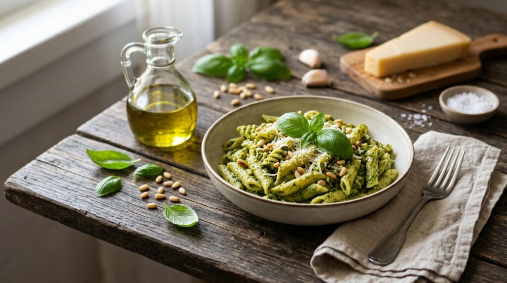 Pesto Soslu Makarna Kaç Dakikada Pişer? Pratik Rehber