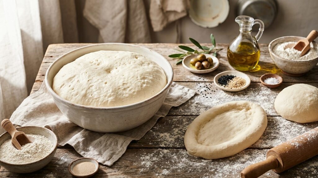 Pide Hamuru Tarifi: Yumuşak ve Kabaran Hamur için Ölçüler