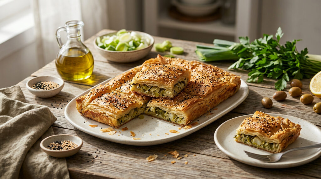 Pırasalı Börek Kaç Kalori? Porsiyon Hesabı ve Hafif Tarif