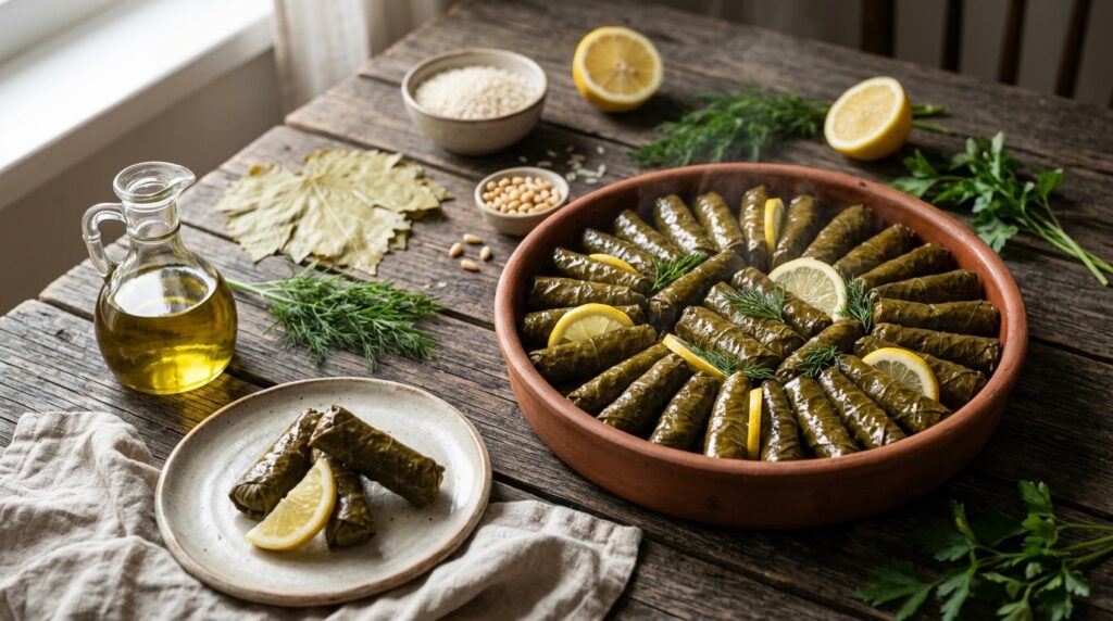 Pirinçli Yaprak Sarması Kaç Dakikada Pişer? Pratik Rehber