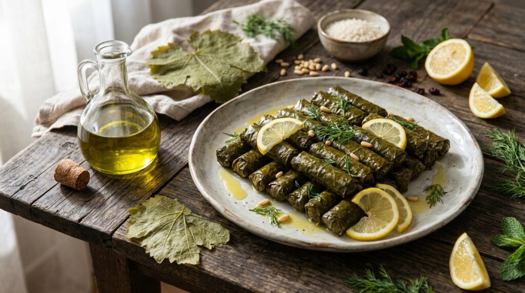 Pirinçli Yaprak Sarması Kaç Kalori? Detaylı Besin Değerleri