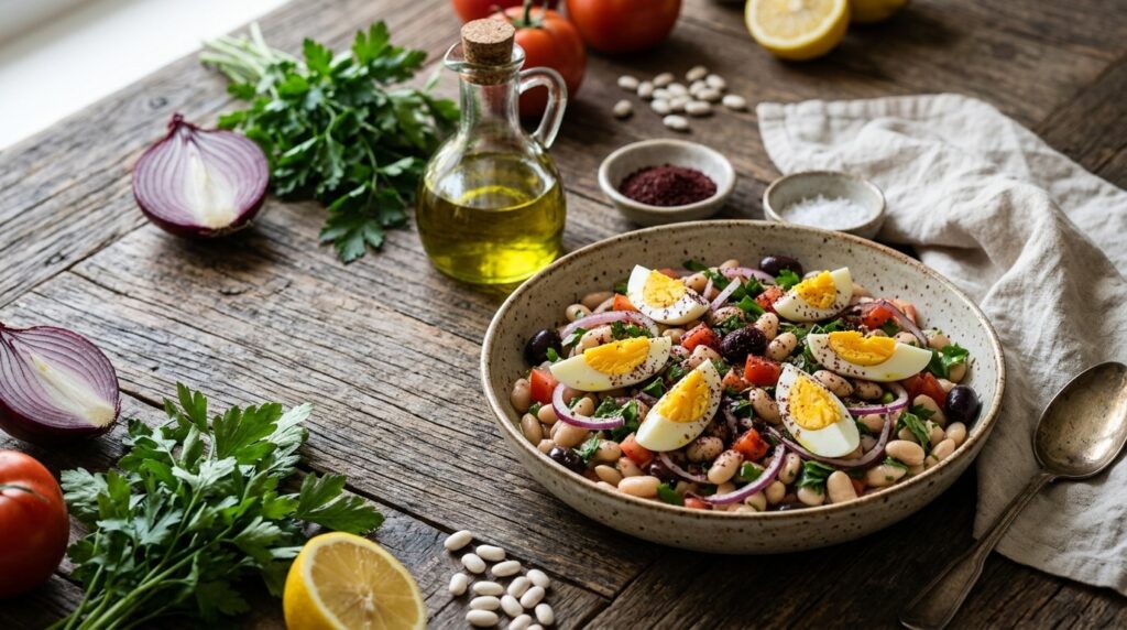 Piyaz Tarifi – Geleneksel Türk Salatası Nasıl Yapılır?