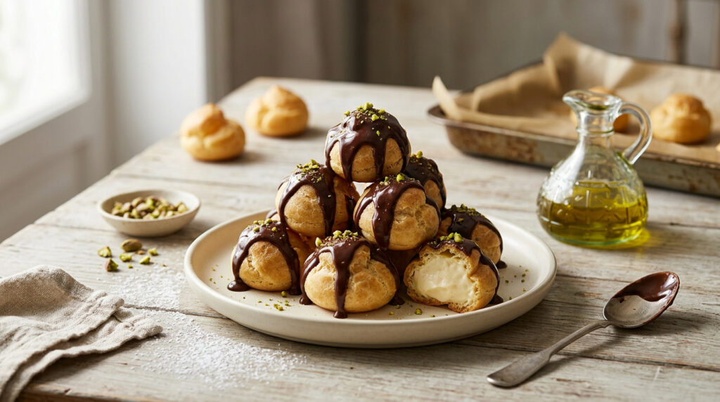 Profiterol Kaç Dakikada Pişer? Püf Noktaları ve Tarif