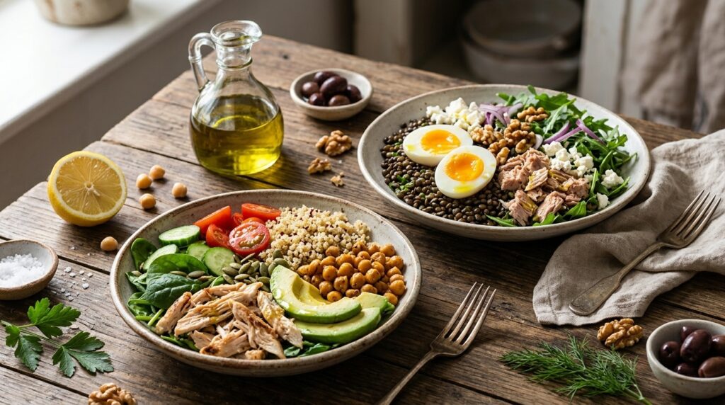 Proteinli Salata Tarifleri Kaç Kalori? Pratik Rehber