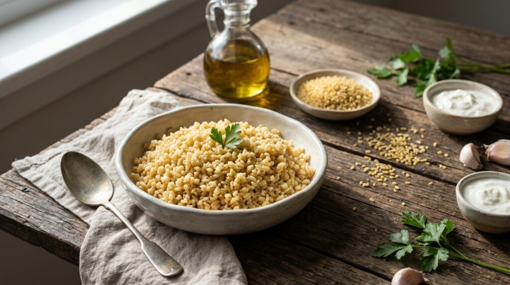 Sade Bulgur Pilavı: Yumuşacık Taneler İçin Ölçü ve Yöntem