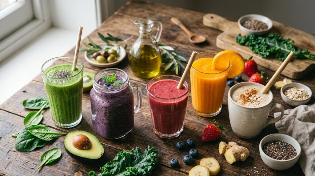 Smoothie Tarifleri Kaç Kalori? 5 Tarif + Hesaplama Tablosu