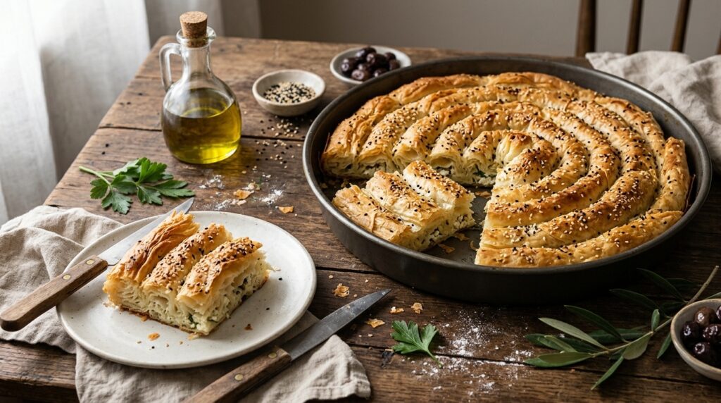 Sodalı Börek: Katmerli Açılım ve Net Ölçüler