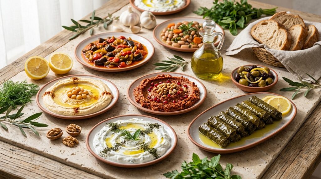 Soğuk Meze Çeşitleri Kaç Kalori? Tam Liste ve Hesaplama