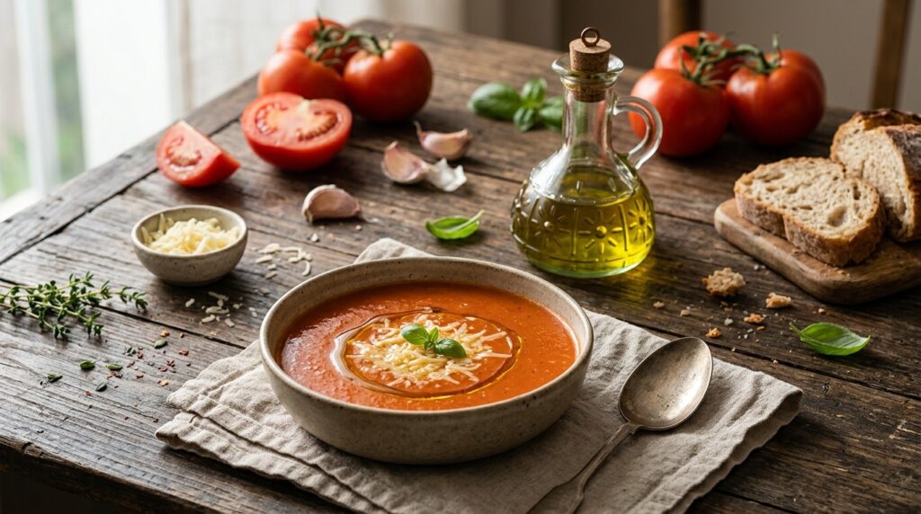 Sütlü Domates Çorbası Kaç Dakikada Pişer? Pratik Tarif