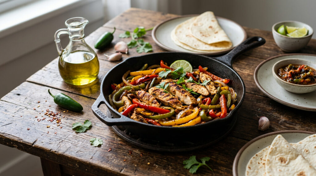 Tavuk Fajita: Meksika Usulü Hazırlama Teknikleri
