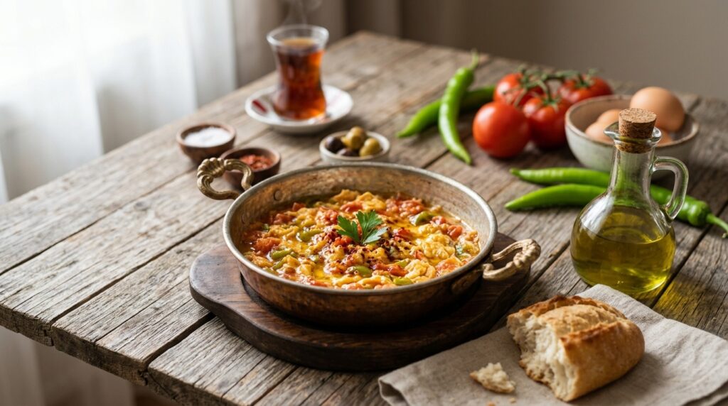 Tek Kişilik Menemen Kaç Kalori? Hesaplama ve Tarif