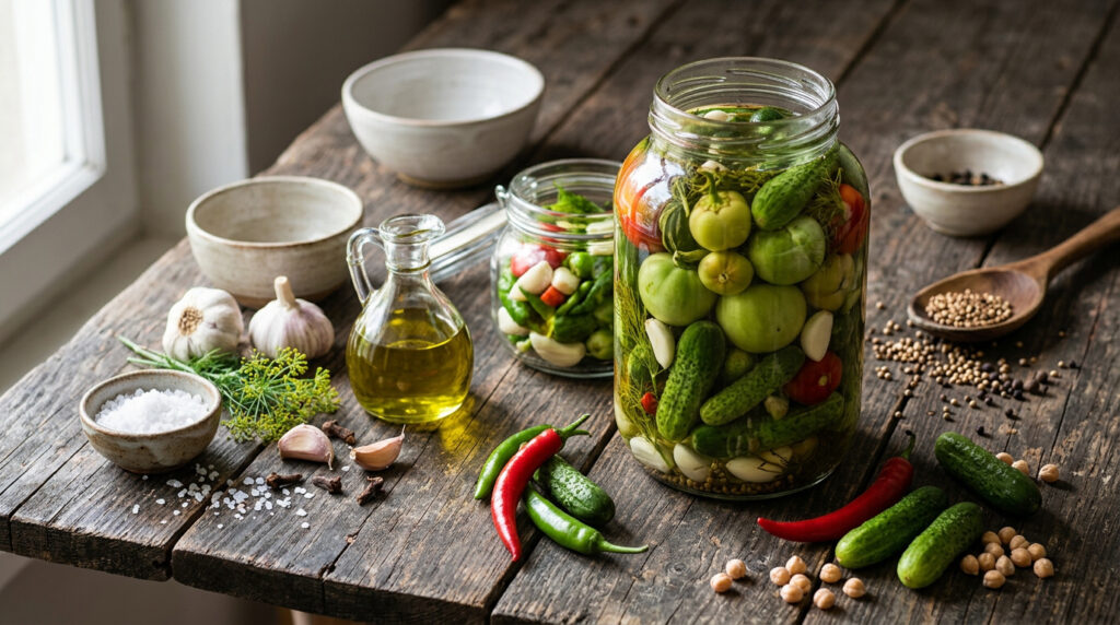 Turşu Kurma Tarifi – Evde Kolay ve Pratik Yöntemler
