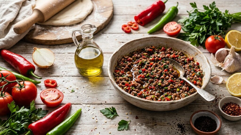Urfa Lahmacun İç Harcı Kaç Kalori? Hesaplama ve Tarif