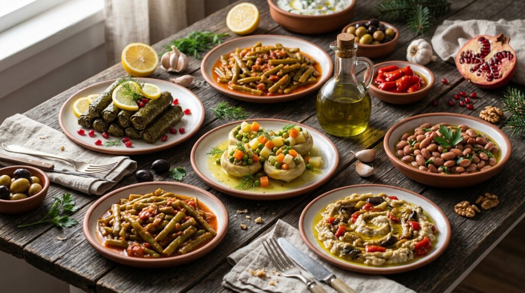 Yılbaşı Menüsü İçin Zeytinyağlı Mezeler Kaç Kalori?
