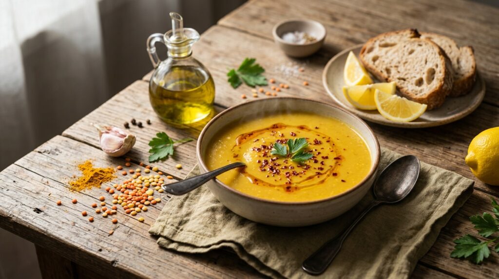 Zerdeçallı Mercimek Çorbası Kaç Dakikada Pişer?