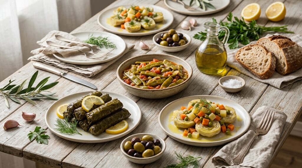 Zeytinyağlı Akşam Yemeği Tarifleri Kaç Kalori? Hafif Menü