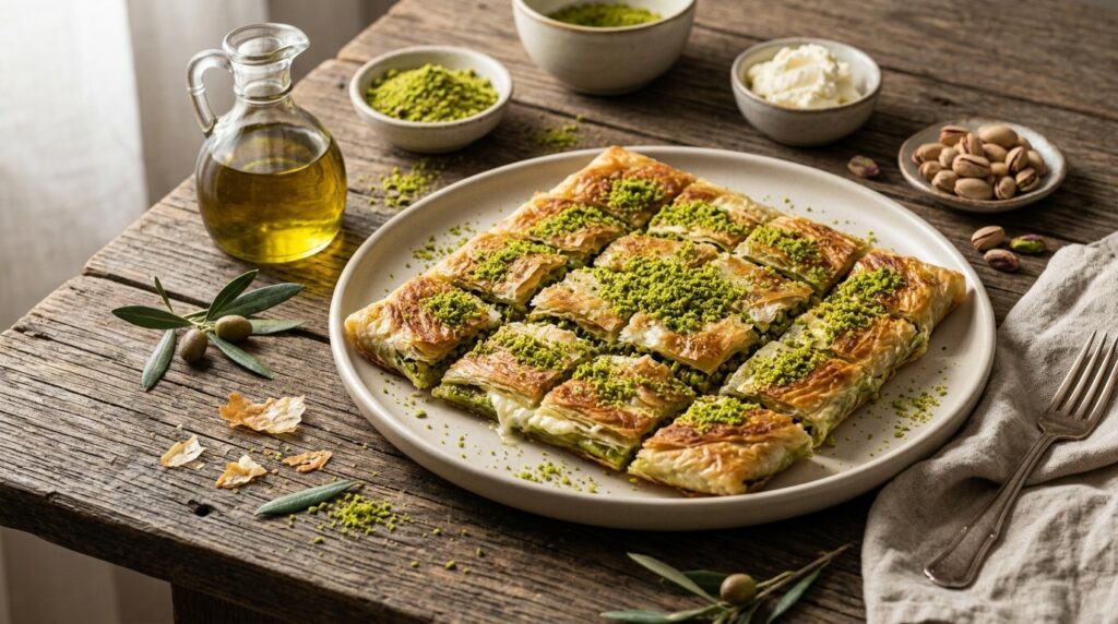 Zeytinyağlı Antep Usulü Katmer Kaç Dakikada Pişer?