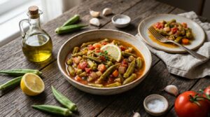 Zeytinyağlı Bamya Yemeği Kaç Kalori? Porsiyon Hesabı