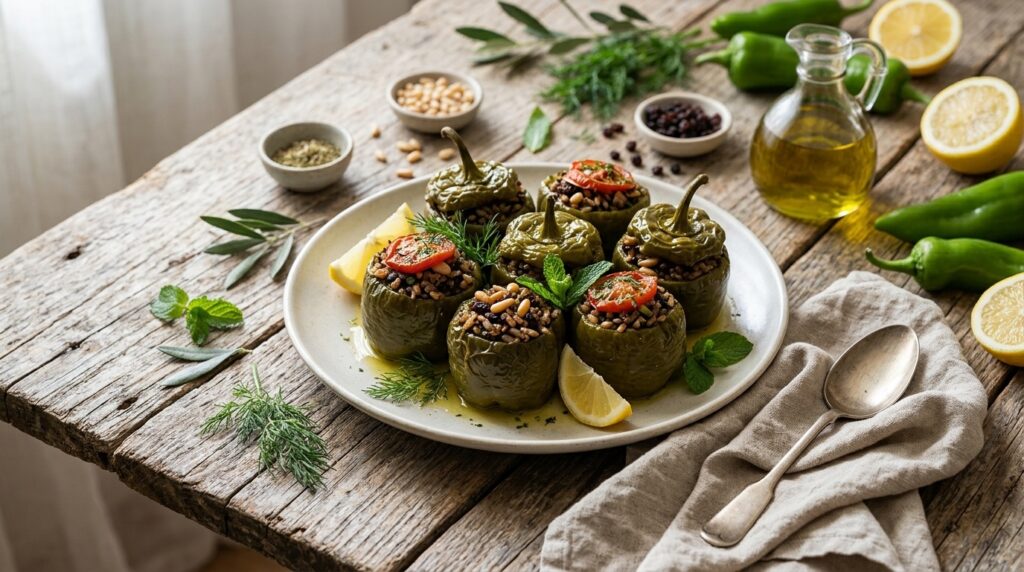 Zeytinyağlı Biber Dolması Kaç Kalori? Hesaplama ve Tarif