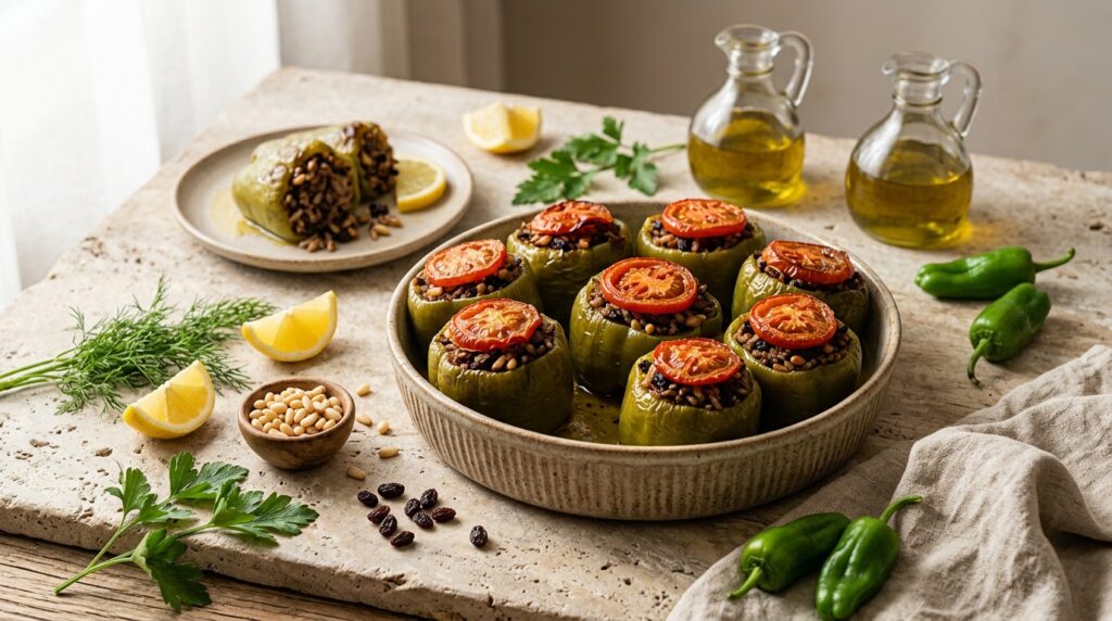 Zeytinyağlı Biber Dolması Nasıl Yapılır? Püf Noktaları