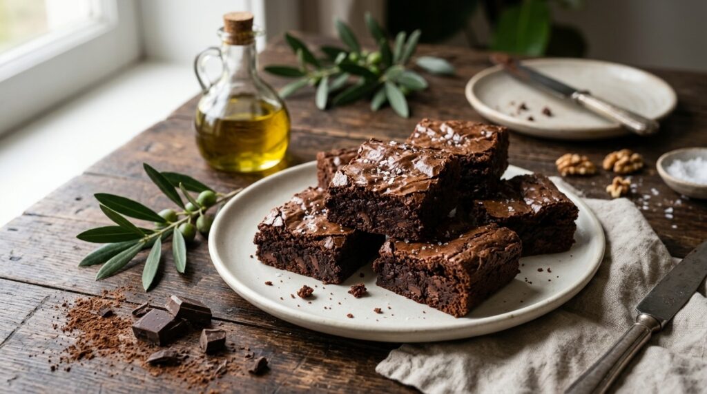 Zeytinyağlı Brownie Kaç Kalori? Tarif ve Hesaplama