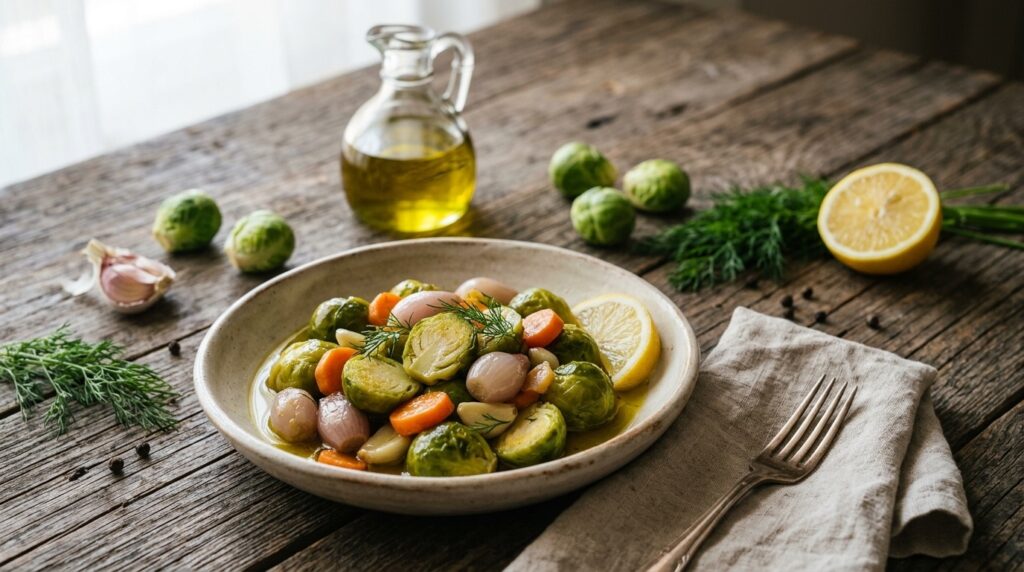 Zeytinyağlı Brüksel Lahanası Kaç Dakikada Pişer? Pratik Rehber