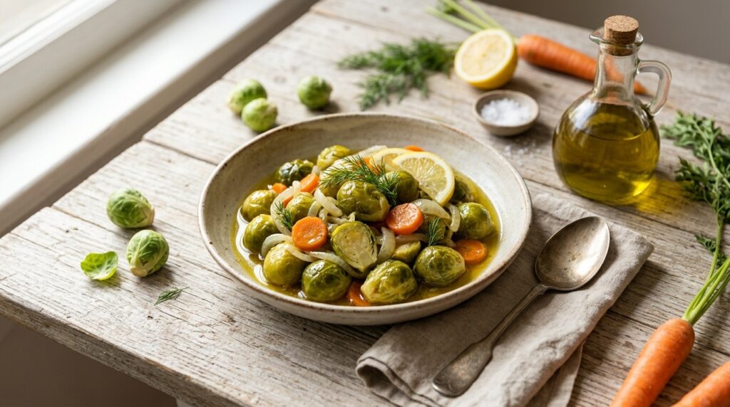 Zeytinyağlı Brüksel Lahanası Kaç Kalori? Tarif ve Hesaplama