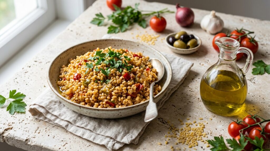 Zeytinyağlı Bulgur Pilavı Kaç Dakikada Pişer? Pratik Rehber