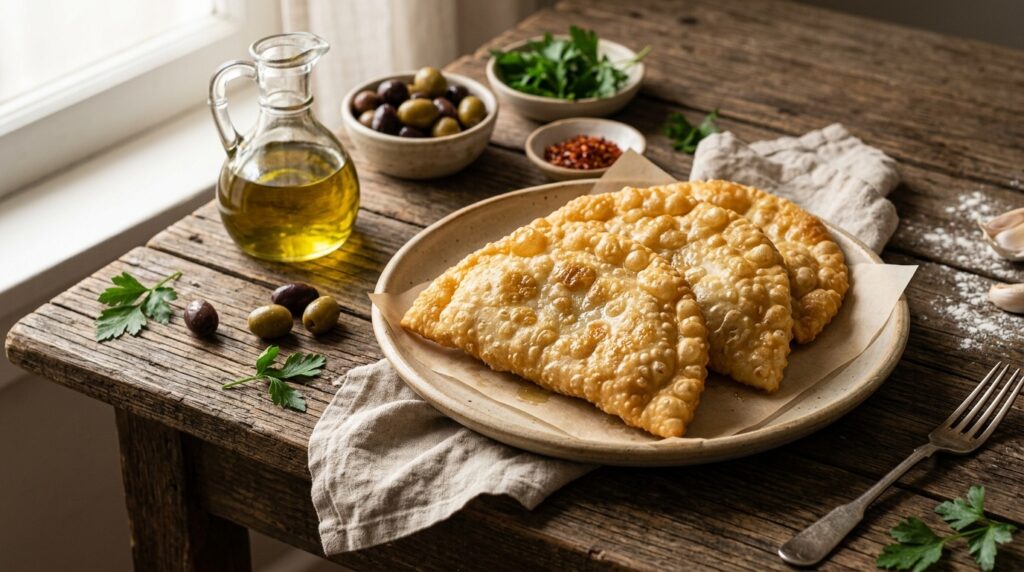 Zeytinyağlı Çiğ Börek Kaç Kalori? Porsiyon Hesabı ve Tarif