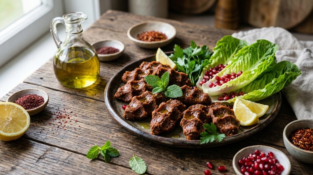 Zeytinyağlı Çiğ Köfte Kaç Kalori? Porsiyon Hesabı ve Tarif