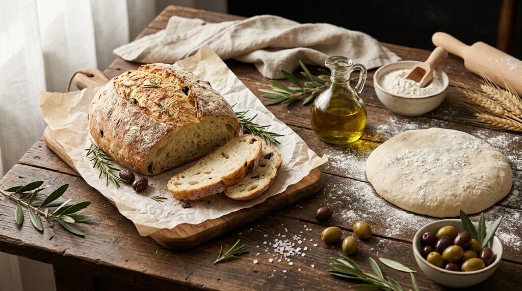 Zeytinyağlı Ekmek ve Pizza Hamuru Kaç Kalori? Hesaplama