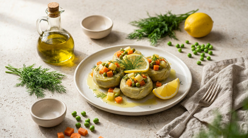 Zeytinyağlı Enginar Kaç Kalori? Porsiyon Hesabı ve Tarif
