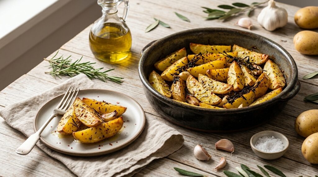 Zeytinyağlı Fırın Patates Kaç Kalori? Porsiyon Hesabı