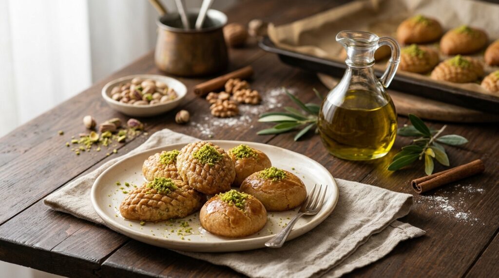 Zeytinyağlı Hamur Tatlıları Tarifleri Kaç Dakikada Pişer