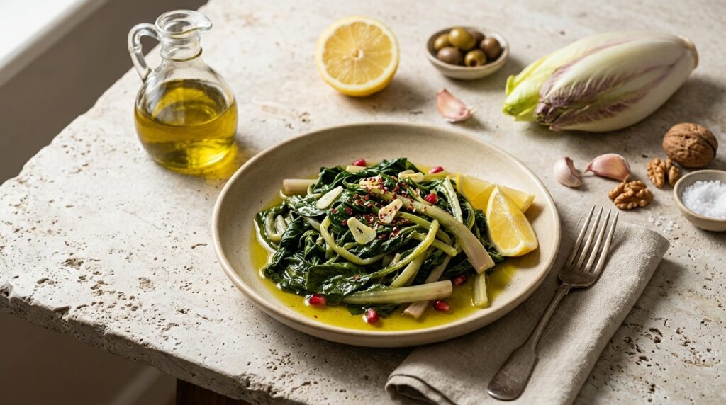 Zeytinyağlı Hindiba Salatası Kaç Kalori? Besin Değerleri