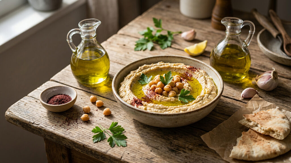 Zeytinyağlı Humus Kaç Dakikada Pişer? Pratik Kılavuz