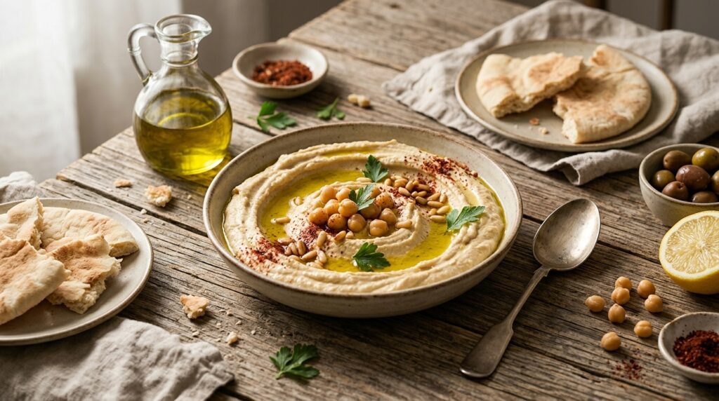 Zeytinyağlı Humus Kaç Kalori? Tarif ve Besin Değerleri