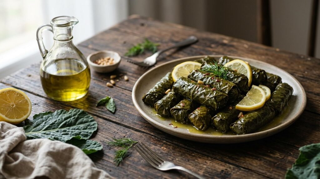 Zeytinyağlı Karalahana Sarma Kaç Dakikada Pişer? Pratik Kılavuz