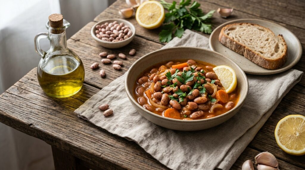 Zeytinyağlı Kuru Barbunya Kaç Kalori? Porsiyon Hesabı