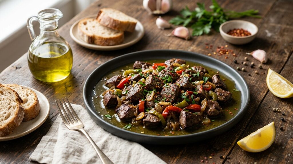 Zeytinyağlı Kuzu Ciğeri Sote Kaç Kalori? Tarif ve Hesaplama