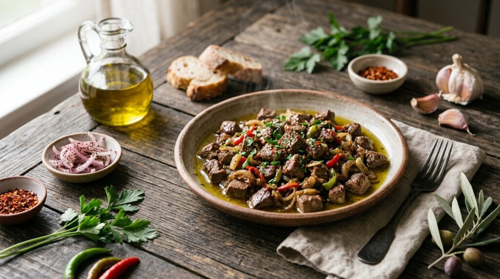 Zeytinyağlı Kuzu Ciğeri Sote Kaç Kalori? Hesaplama Rehberi